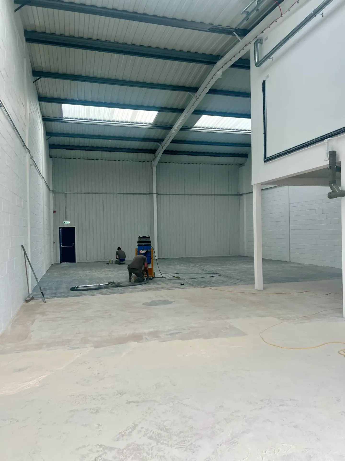 Distribution Warehouse Resin Screed Flooring Canning Town